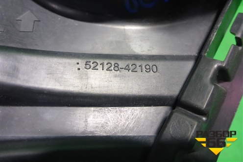 Накладка ПТФ левая (5212842190) для Toyota Rav-4 с 2018г (Рав 4)