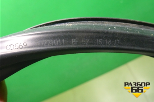 Уплотнитель стекла двери задней левой для Changan UNI-K с 2020г (Юни К)