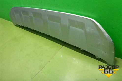 Накладка переднего бампера (4M0807733D) для Audi Q7 c 2015г (Ку 7)