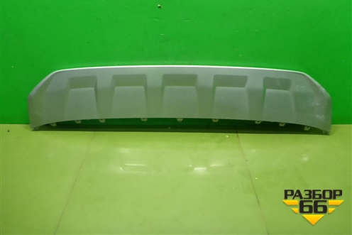 Накладка переднего бампера (4M0807733D) для Audi Q7 c 2015г (Ку 7)