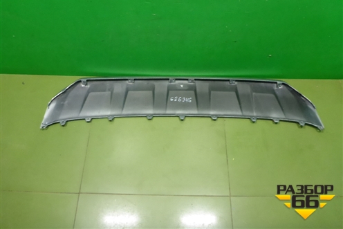 Накладка переднего бампера (4M0807733D) для Audi Q7 c 2015г (Ку 7)