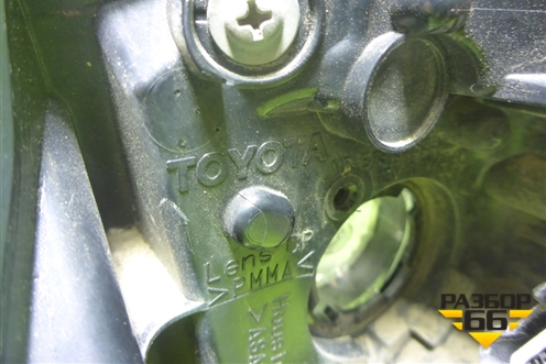 Фонарь задний левый (после 2017г black onyx) (81561WQ010) для Toyota Land Cruiser Prado(150) с 2009г (Ленд Крузер Прадо)