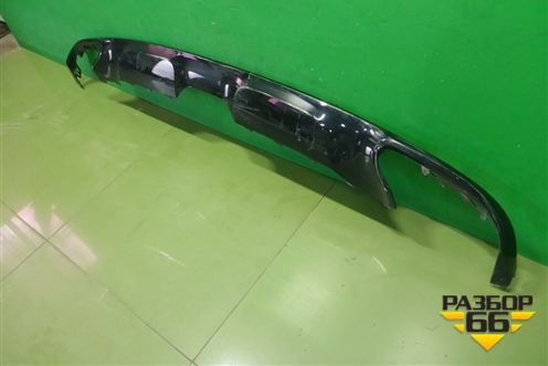 Накладка заднего бампера (на юбку) (A2928840200) для Mercedes Benz GLE-Klass (купе) C292 с 2015г (ГЛЕ)