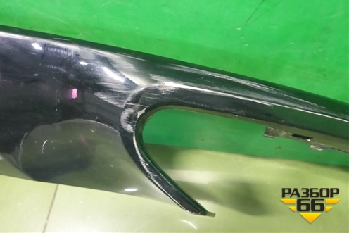 Накладка заднего бампера (на юбку) (A2928840200) для Mercedes Benz GLE-Klass (купе) C292 с 2015г (ГЛЕ)