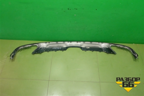 Накладка заднего бампера (на юбку) (A2928840200) для Mercedes Benz GLE-Klass (купе) C292 с 2015г (ГЛЕ)