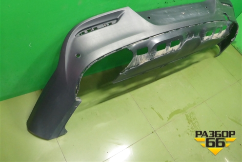 Юбка заднего бампера (под парктроник) (A2928851425) для Mercedes Benz GLE-Klass (купе) C292 с 2015г (ГЛЕ)