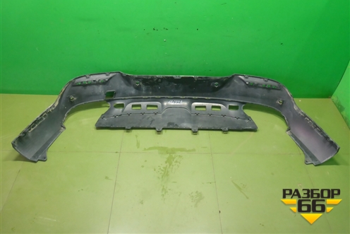 Юбка заднего бампера (под парктроник) (A2928851425) для Mercedes Benz GLE-Klass (купе) C292 с 2015г (ГЛЕ)