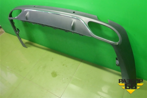 Накладка заднего бампера (AMG под парктроник) (A2578859900) для Mercedes Benz CLS C257 с 2018г (ЦЛС)