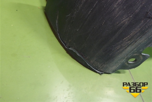 Юбка переднего бампера (51117417943) для BMW X4 G02 с 2018г (Х4 Г02)