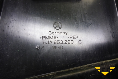 Накладка стойки (центральной правой) (5JA853290C) для Skoda Rapid с 2013г (Рапид)