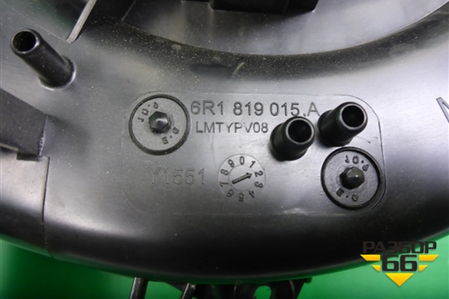 Моторчик отопителя (6R1819015A) для Skoda Rapid с 2013г (Рапид)