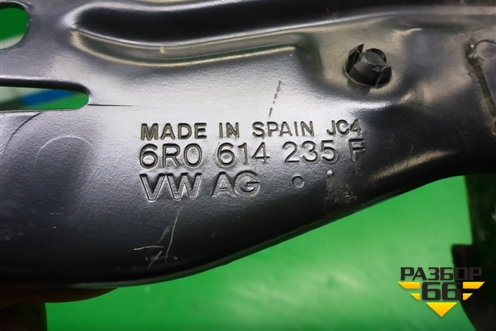 Кронштейн блока ABS (6R1614235F) для Skoda Rapid с 2013г (Рапид)