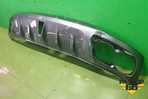 Юбка заднего бампера (2804102CR01) для Changan UNI-K с 2020г (Юни К)