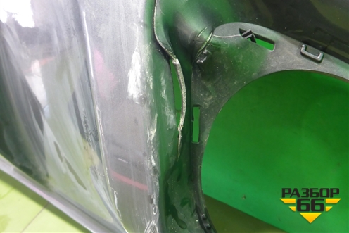 Юбка заднего бампера (2804102CR01) для Changan UNI-K с 2020г (Юни К)