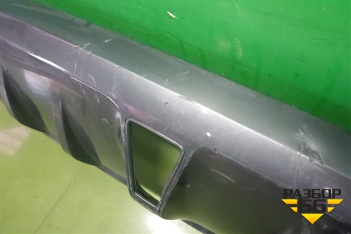 Юбка заднего бампера (2804102CR01) для Changan UNI-K с 2020г (Юни К)