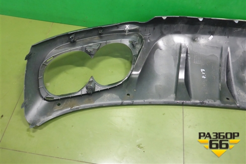 Юбка заднего бампера (2804102CR01) для Changan UNI-K с 2020г (Юни К)