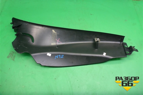 Обшивка стойки задняя нижняя левая (9677253877) для Peugeot 408 с 2012г
