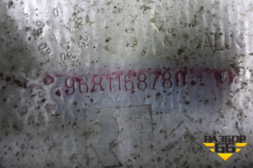 Экран тепловой (9681168780) для Peugeot 408 с 2012г