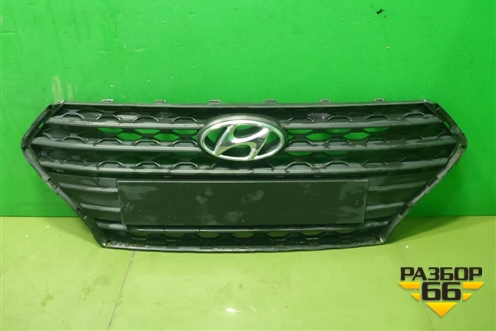 Решетка радиатора (до 2020г) (86351H5000) для Hyundai Solaris с 2017г (Солярис)