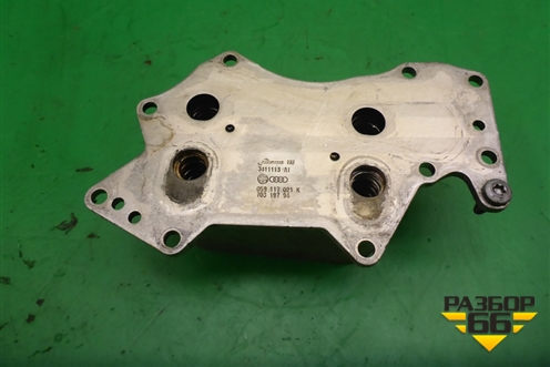 Радиатор масляный (059117021K) для Volkswagen Touareg c 2002-2010г (Туарег)