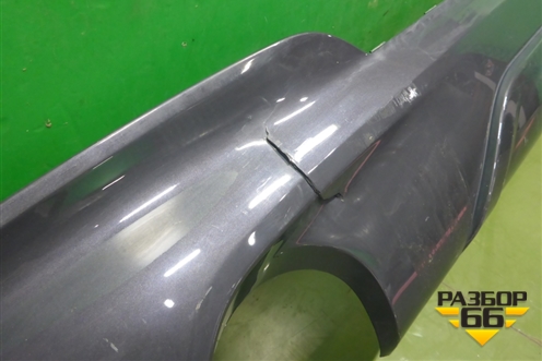 Накладка заднего бампера (М-Пакет под парктроник) (51128064832) для BMW X3 G01 с 2017г (Х3 Г01)