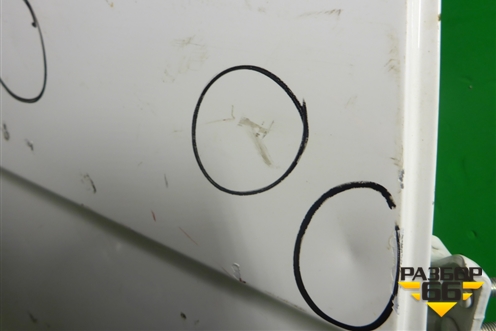 Дверь задняя правая (5730A582) для Mitsubishi Lancer-X с 2007г (Лансер)