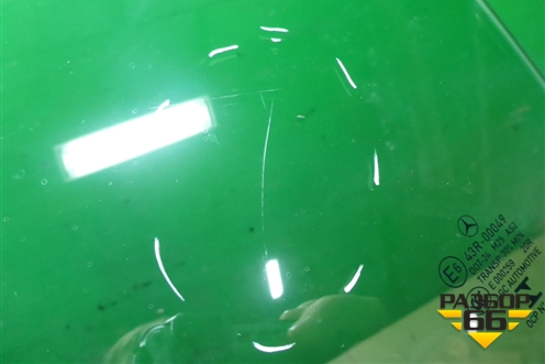 Стекло двери передней левой (купэ) (A2057250710) для Mercedes Benz C-Klass W205 с 2014г (Ц)