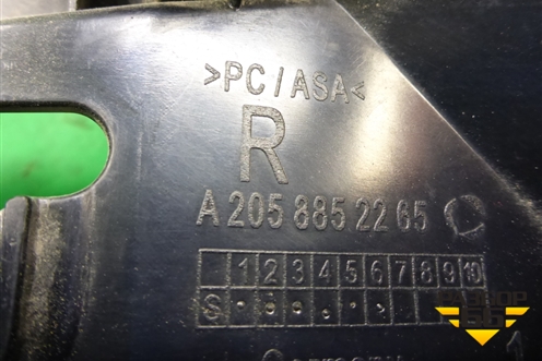 Кронштейн заднего бампера правый (купэ) (A2058852265) для Mercedes Benz C-Klass W205 с 2014г (Ц)