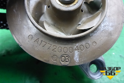 Насос водяной помпа (4.0л M177) (A1772000400) для Mercedes Benz C-Klass W205 с 2014г (Ц)