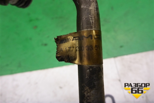 Трубка системы охлаждения (4.0л M177) (A1772003351) для Mercedes Benz C-Klass W205 с 2014г (Ц)