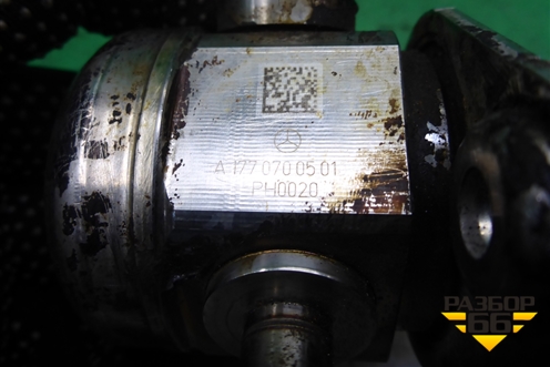 ТНВД топливный насос высокого давления (4.0л M177) (A1770700501) для Mercedes Benz C-Klass W205 с 2014г (Ц)