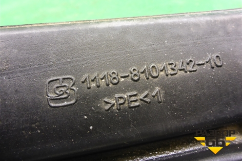 Воздуховод отопителя (левый под сиденье) (11188101342) для VAZ Granta/Гранта