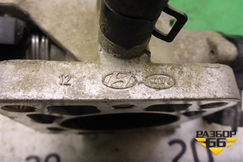 Заслонка дроссельная механическая (1.4л G4EE) для Kia Rio с 2005-2011г (Рио 2)