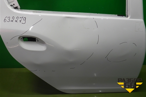 Дверь задняя правая (821000293R) для Renault Logan II с 2012г (Логан)