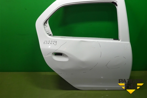 Дверь задняя правая (821000293R) для Renault Logan II с 2012г (Логан)