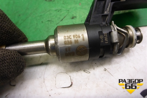 Форсунка инжекторная электрическая (1.4л CAX) (03С906036M) для Skoda Yeti с 2009г (Етти)