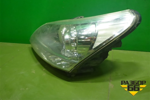 Фара левая (ксенон с блоком и лампой адаптивная) (921013N030) для Hyundai Equus с 2010г (Экус)