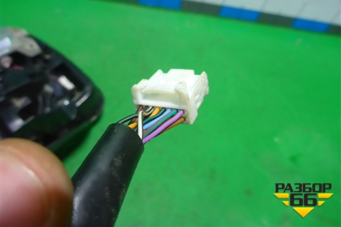 Зеркало правое электрическое (16 контактов с камерой) (8791060W81) для Toyota Land Cruiser (300) с 2021г (Ленд Крузер)