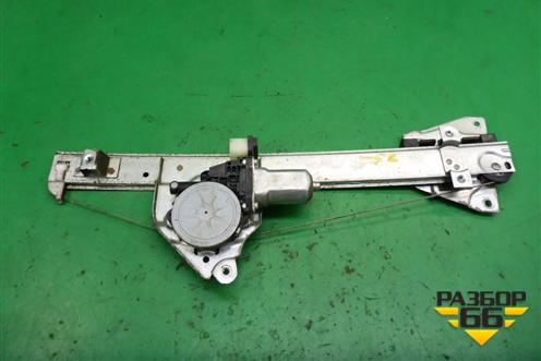 Стеклоподъёмник электрический задний левый для Mitsubishi Pajero/Montero с 2007г (Паджеро 4/Монтеро)