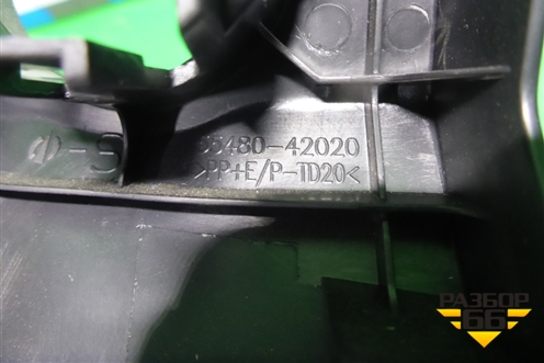 Накладка на торпедо (5548042020) для Toyota Rav-4 с 2018г (Рав 4)