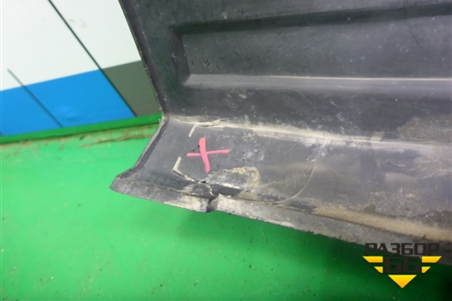 Накладка заднего бампера (верхняя) (6410A186) для Mitsubishi Pajero/Montero с 2007г (Паджеро 4/Монтеро)