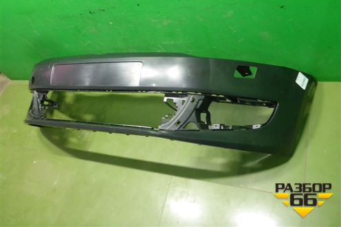 Бампер передний (дубликат новый) для Volkswagen Polo (хетчбэк) с 2009г (Поло)