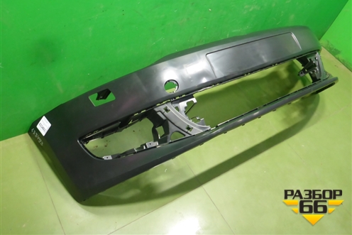 Бампер передний (дубликат новый) для Volkswagen Polo (хетчбэк) с 2009г (Поло)