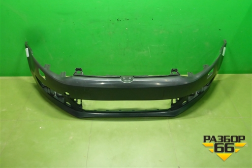 Бампер передний (дубликат новый) для Volkswagen Polo (хетчбэк) с 2009г (Поло)