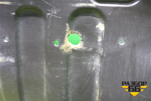 Пыльник переднего бампера центральный (29110BW000) для Hyundai Creta с 2021-2025г (Крета)