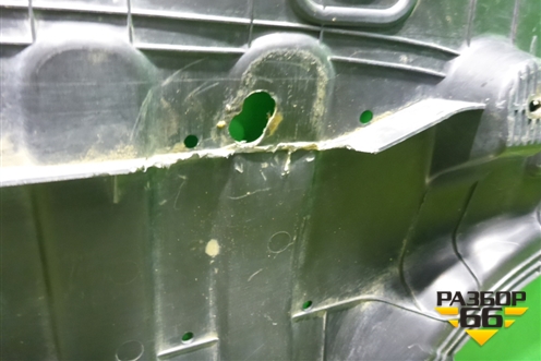 Пыльник переднего бампера центральный (29110BW000) для Hyundai Creta с 2021-2025г (Крета)