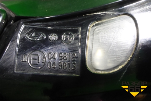 Зеркало правое электрическое (7 контактов с камерой) (87620S1CF0) для Hyundai Santa Fe с 2018-2024г (Санта Фе)