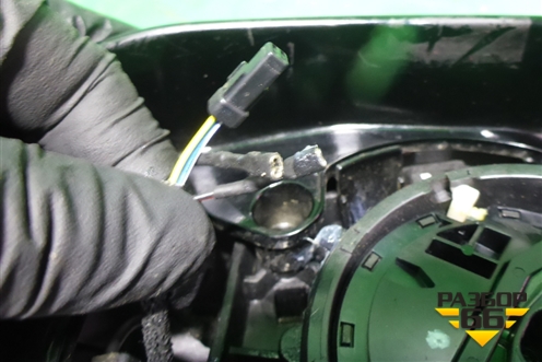 Зеркало правое электрическое (7 контактов с камерой) (87620S1CF0) для Hyundai Santa Fe с 2018-2024г (Санта Фе)