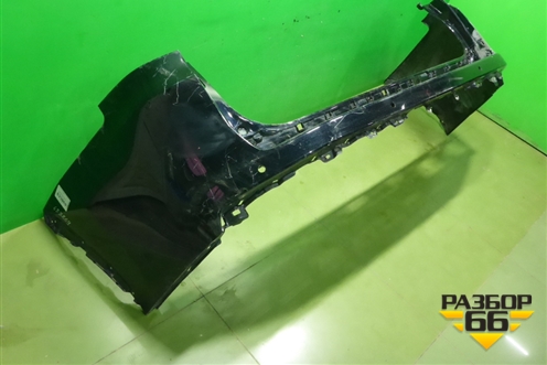 Бампер задний (под парктроник) (5215960C10) для Toyota Land Cruiser (300) с 2021г (Ленд Крузер)