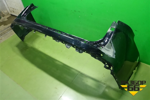 Бампер задний (под парктроник) (5215960C10) для Toyota Land Cruiser (300) с 2021г (Ленд Крузер)